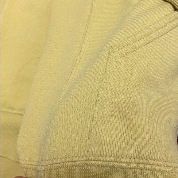 Russell Athletic Men's Yellow Logo Print 'PHOENIX' Sweatshirt Hoodie - Picture 11 of 11